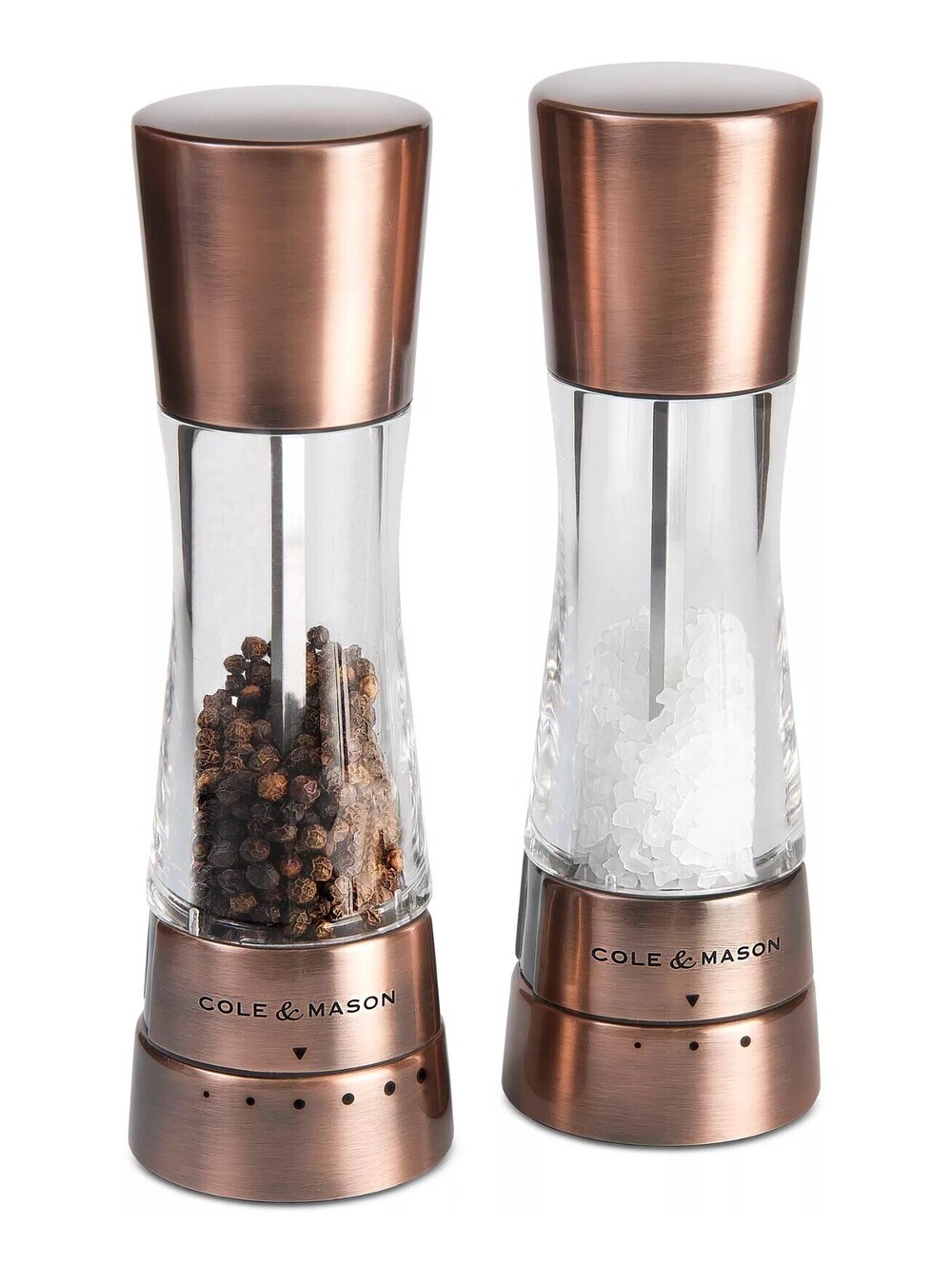 109$ COle & Mason Derwent Salt & Pepper Gift Set Size One Copper
